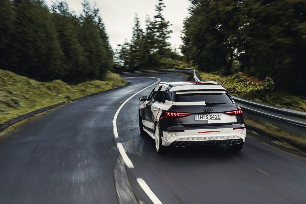 Audi A3 Sportback Covered Drive