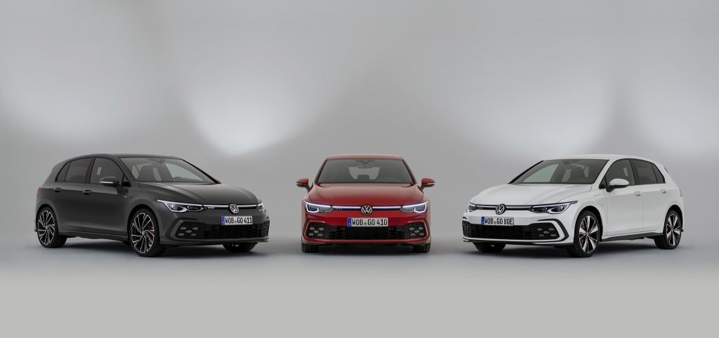 VW Golf GTD, GTI und GTE